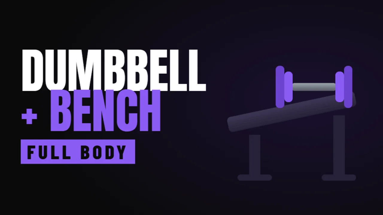 Dumbbell + Bench Full Body cover